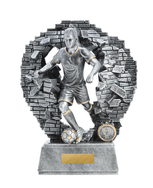 1010-9FE Breaking Down Barriers-Football Female 27cm