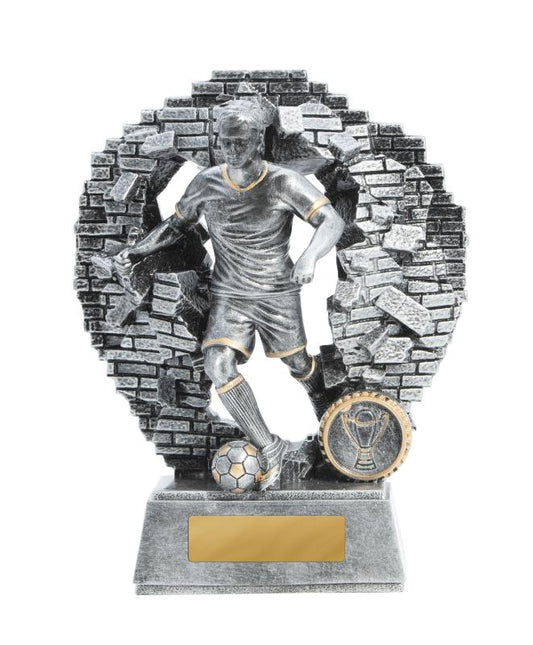 1010-9MC Breaking Down Barriers-Football Male 19cm
