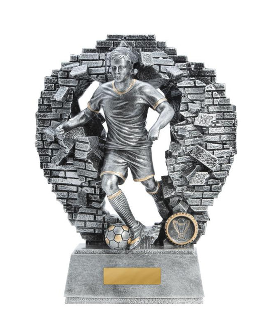 1010-9ME Breaking Down Barriers-Football Male 27cm