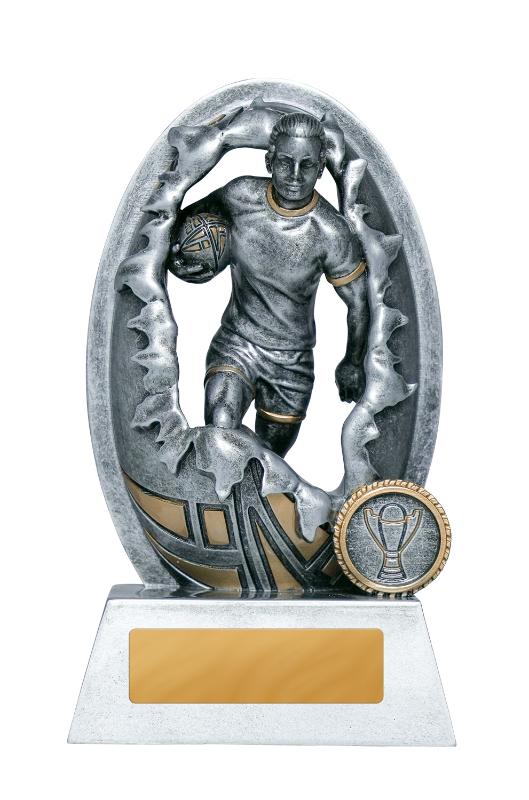 1021-6FC Hit It Up - Rugby Female 19cm