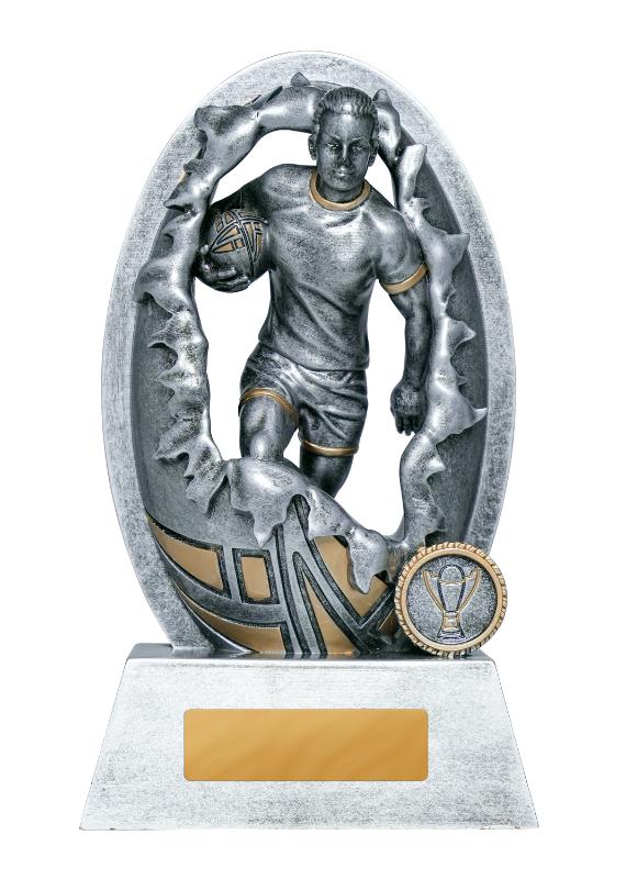 1021-6FD Hit It Up - Rugby Female 23cm