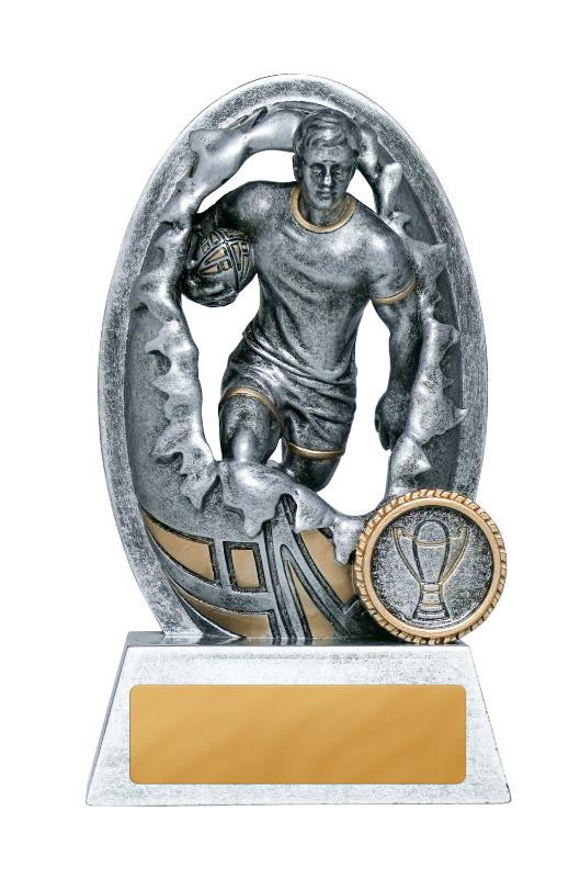 1021-6MB Hit It Up - Rugby Male 16cm