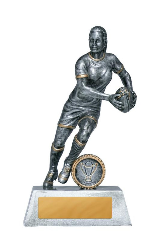 1025-6FC Overlap - Rugby Female 19cm