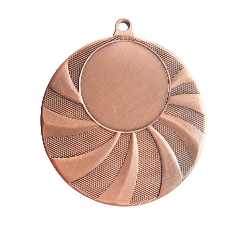 1034BR Generic 25mm Centre Fan Medal 5cm