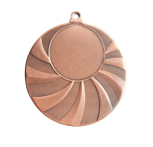 1034BR Generic 25mm Centre Fan Medal 5cm