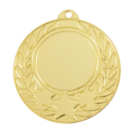 1040GVP Generic 25mm Centre Wreath Medal 5cm