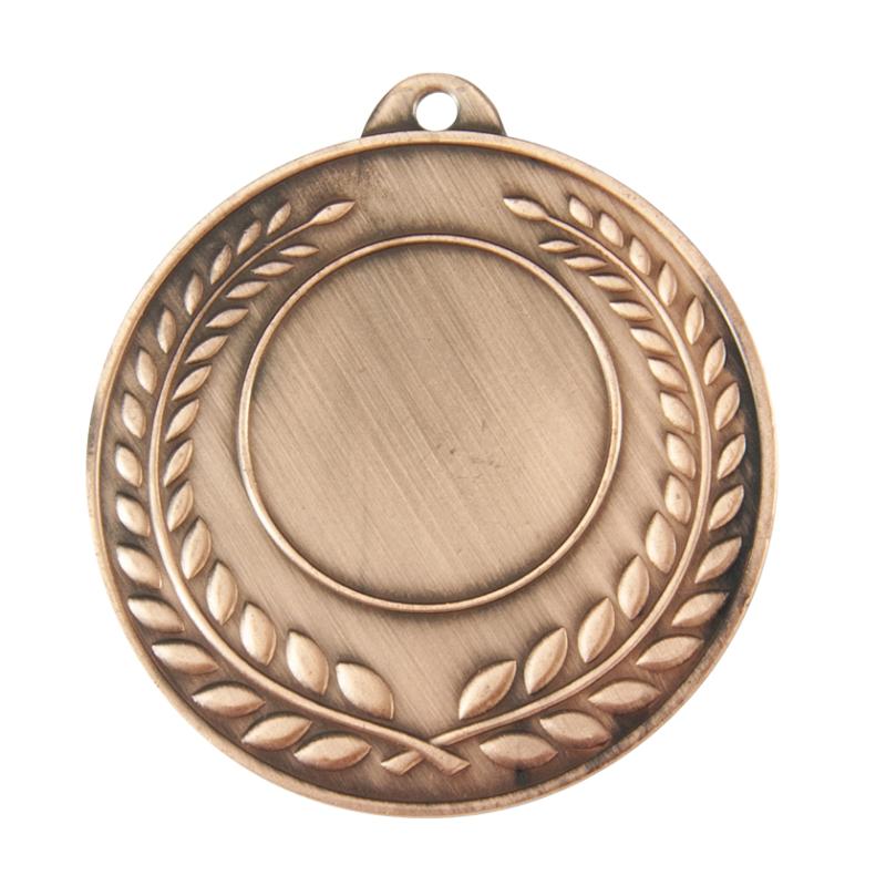 1042BR Generic 25mm Centre Wreath Medal 5cm
