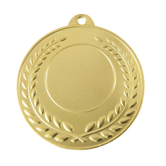 1042GVP Generic 25mm Centre Wreath Medal 5cm
