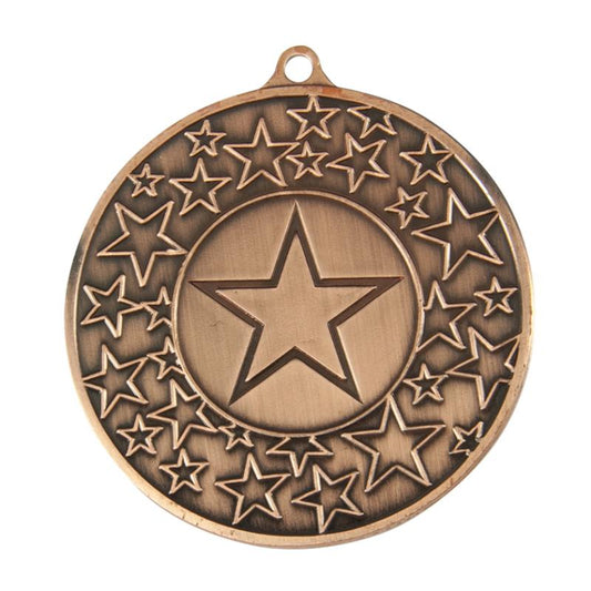 1044BR Generic 25mm Centre Wreath Medal 5cm