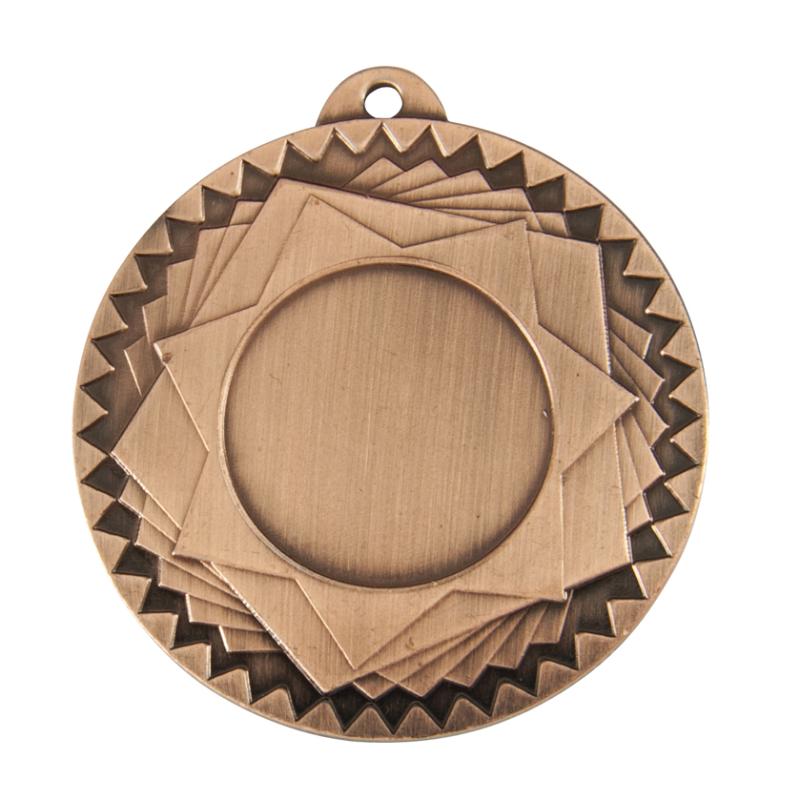 1045BR Generic 25mm Centre Wreath Medal 5cm