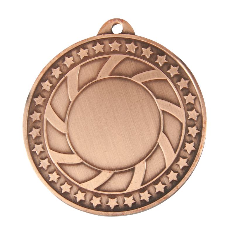 1046BR Generic 25mm Centre Wreath Medal 5cm