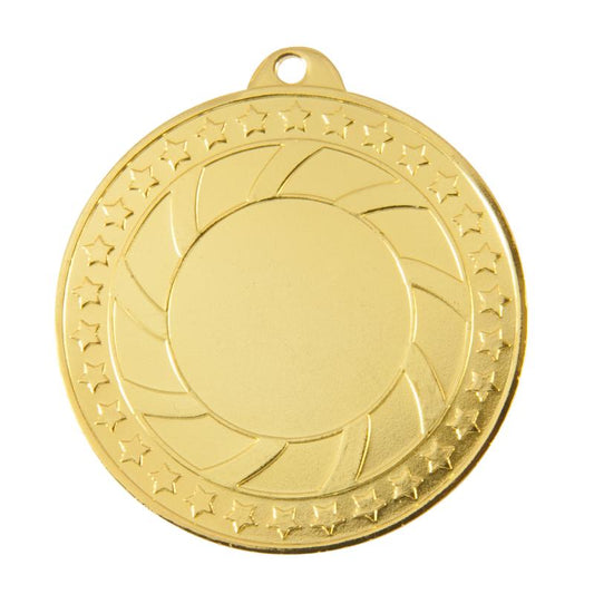 1046GVP Generic 25mm Centre Wreath Medal 5cm