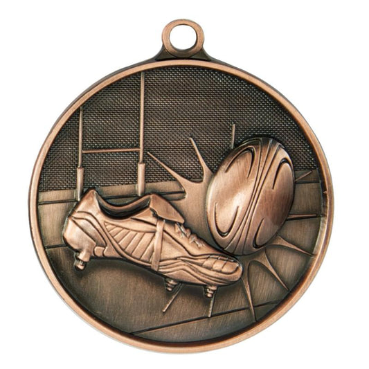 1050-6BR Supreme Medal - Rugby 7cm