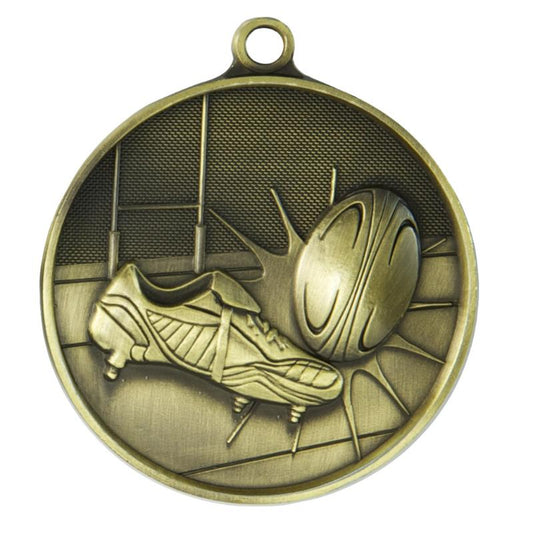 1050-6G Supreme Medal - Rugby 7cm