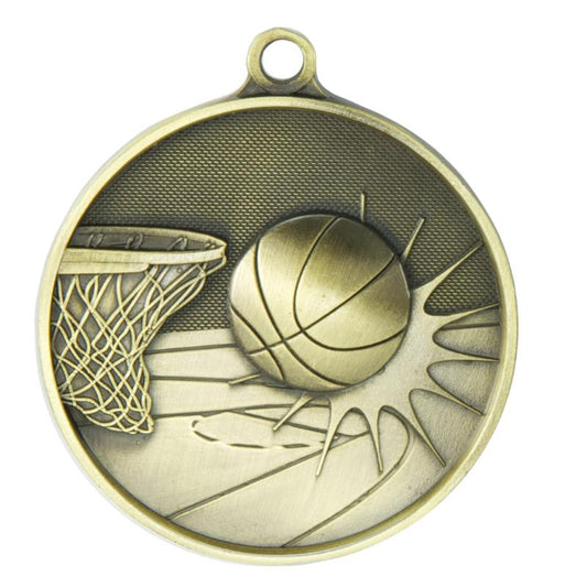 1050-7G Supreme Medal - Basketball 7cm