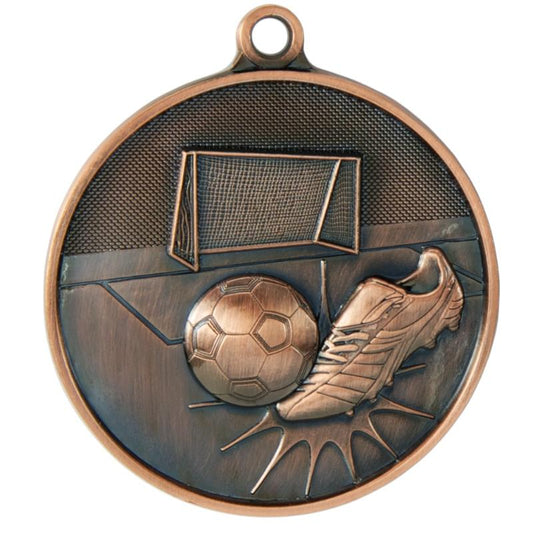 1050-9BR Supreme Medal - Football 7cm