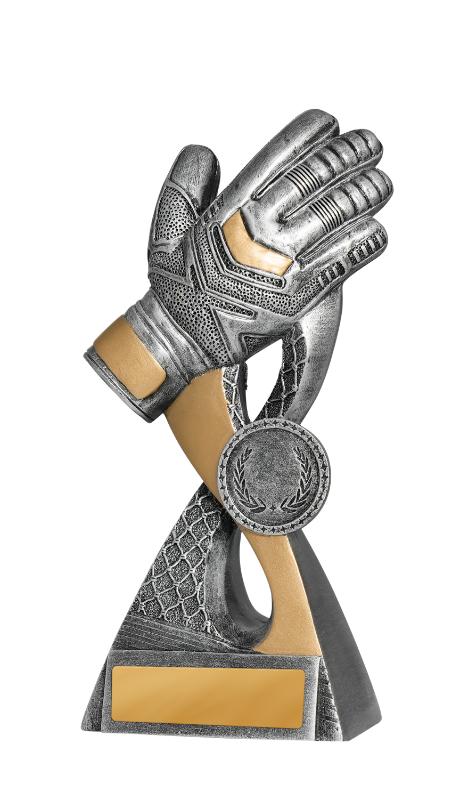 1053-9GK GR8 Goalkeeping Glove Stand Football 17.5cm