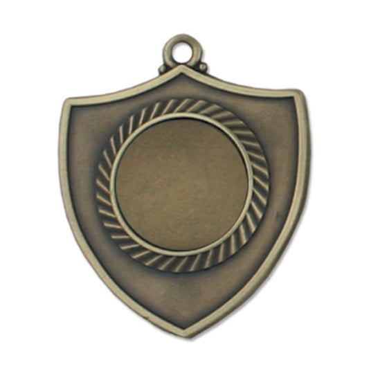 1062G Shield Medal - 25mm insert 5cm