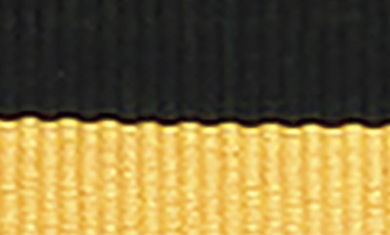 1065BK-G Black / Gold Ribbon 40cm