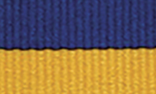1065BU-G Blue / Gold Ribbon 40cm