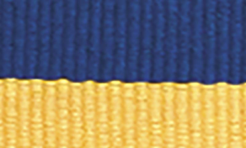 1065BU-Y Blue / Yellow Ribbon 40cm