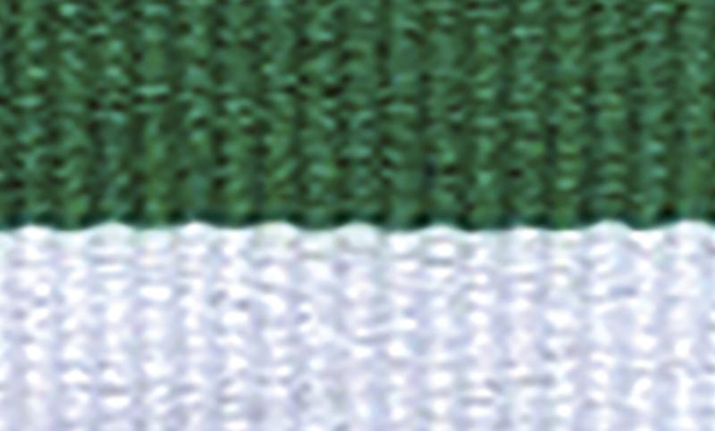1065GN-WH Green / White Ribbon 40cm