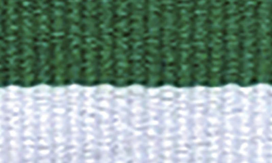 1065GN-WH Green / White Ribbon 40cm
