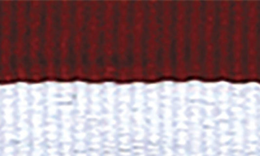 1065MR-WH Maroon / White Ribbon 40cm