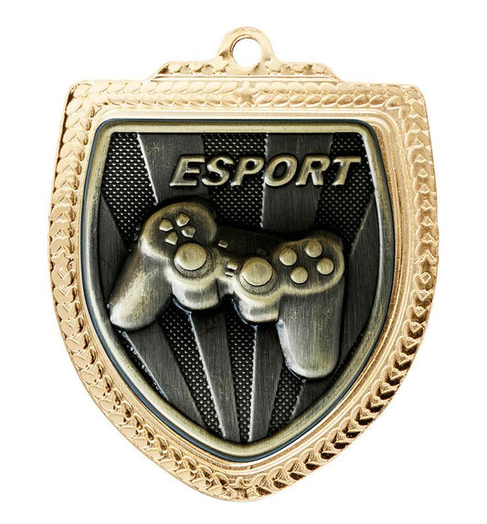 1067GVP-MS95G Shield Medal - eSport/Gaming 8cm