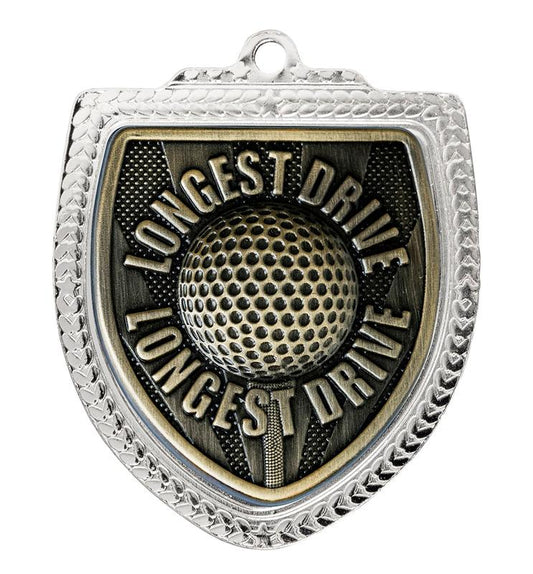 1067SVP-MS10LD Shield Medal - Golf LD 8cm