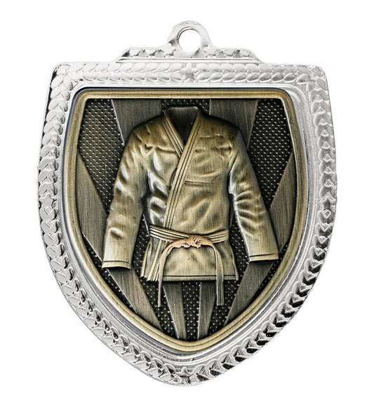 1067SVP-MS11G Shield Medal - Martial Arts 8cm