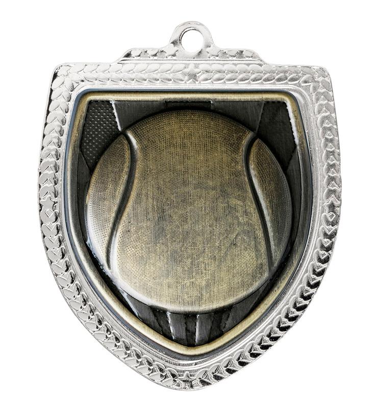 1067SVP-MS12B Shield Medal - Tennis Ball 8cm