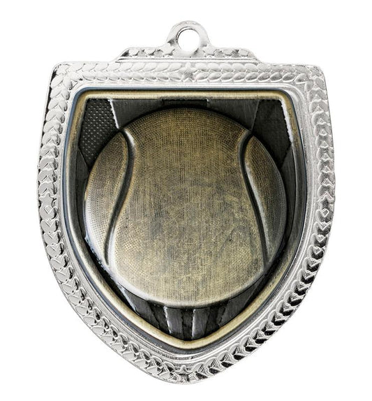1067SVP-MS12B Shield Medal - Tennis Ball 8cm