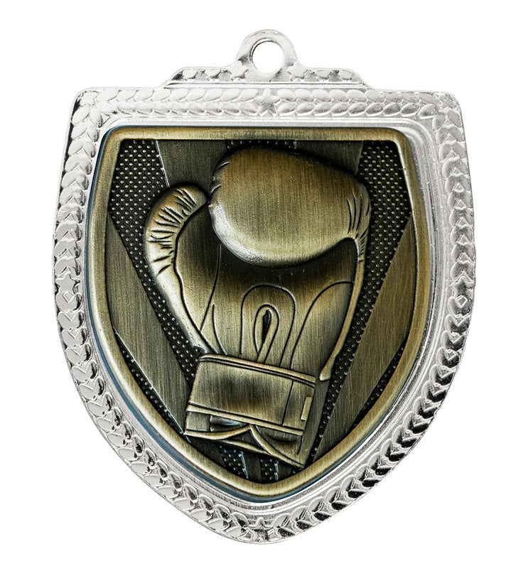 1067SVP-MS32G Shield Medal - Boxing 8cm