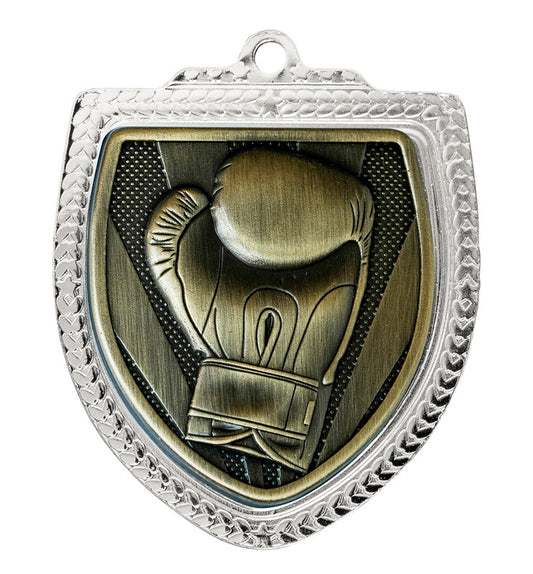 1067SVP-MS32G Shield Medal - Boxing 8cm
