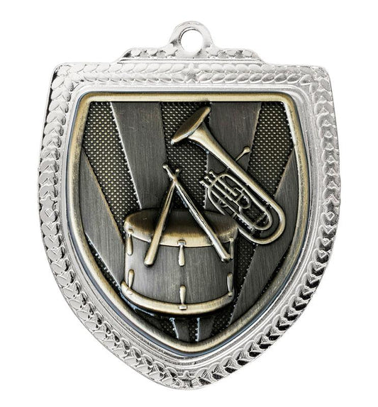 1067SVP-MS45G Shield Medal - Band 8cm
