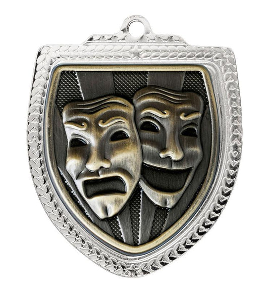 1067SVP-MS47G Shield Medal - Drama 8cm