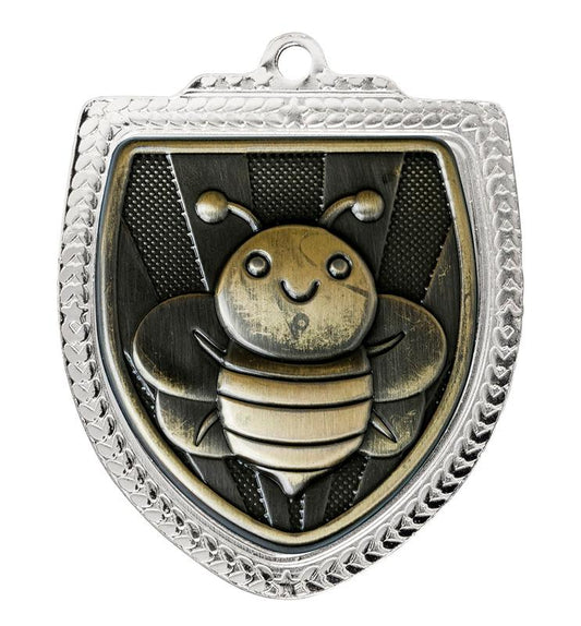 1067SVP-MS50G Shield Medal - Spelling 8cm