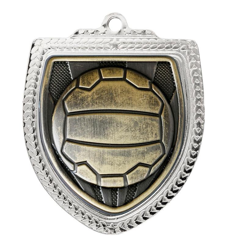 1067SVP-MS8B Shield Medal - Netball 8cm