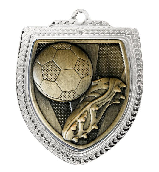 1067SVP-MS9A Shield Medal - Football Boot 8cm