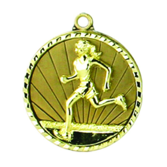 1068-17F-G Medal-Aths. Fem. 5cm