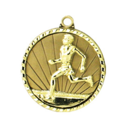 1068-17M-G Medal-Aths. Male 5cm