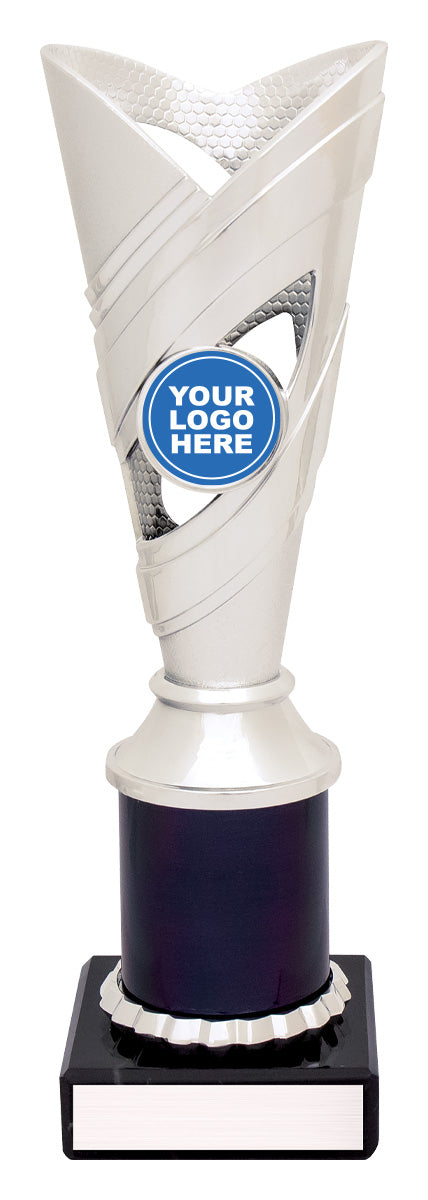 D5102 Curve Cups - Silver / Black