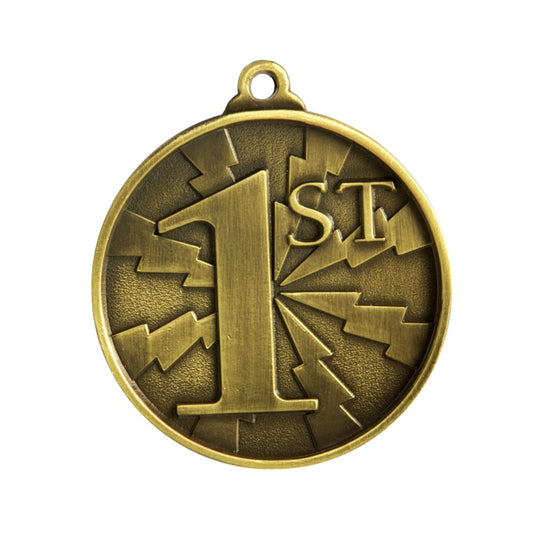 1070-1st Lightning Medal-1st 5cm