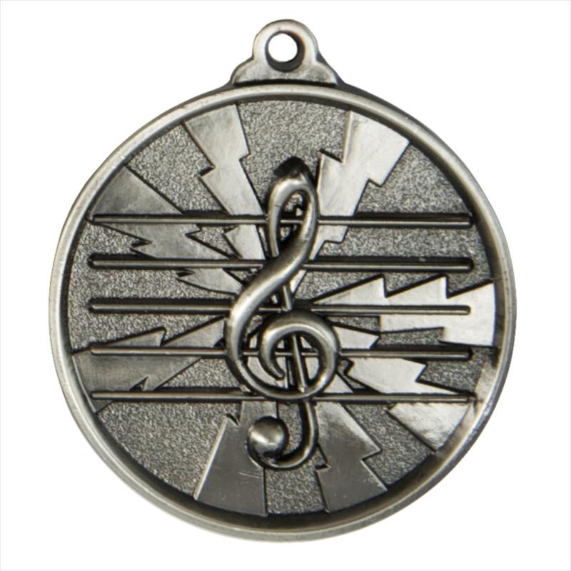 1070-MUSIC-S Lightning Medal-Music 5cm