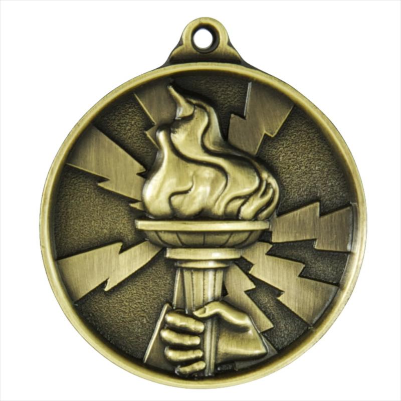 1070-VIC-G Lightning Medal-Victory 5cm