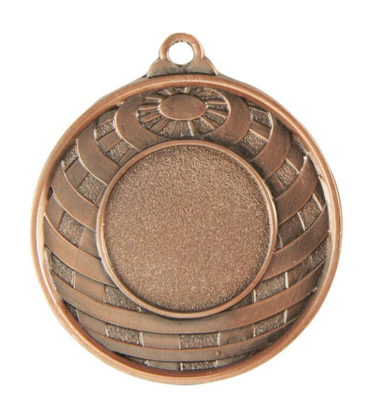 1073-0BR Global Medal-25mm insert 5cm