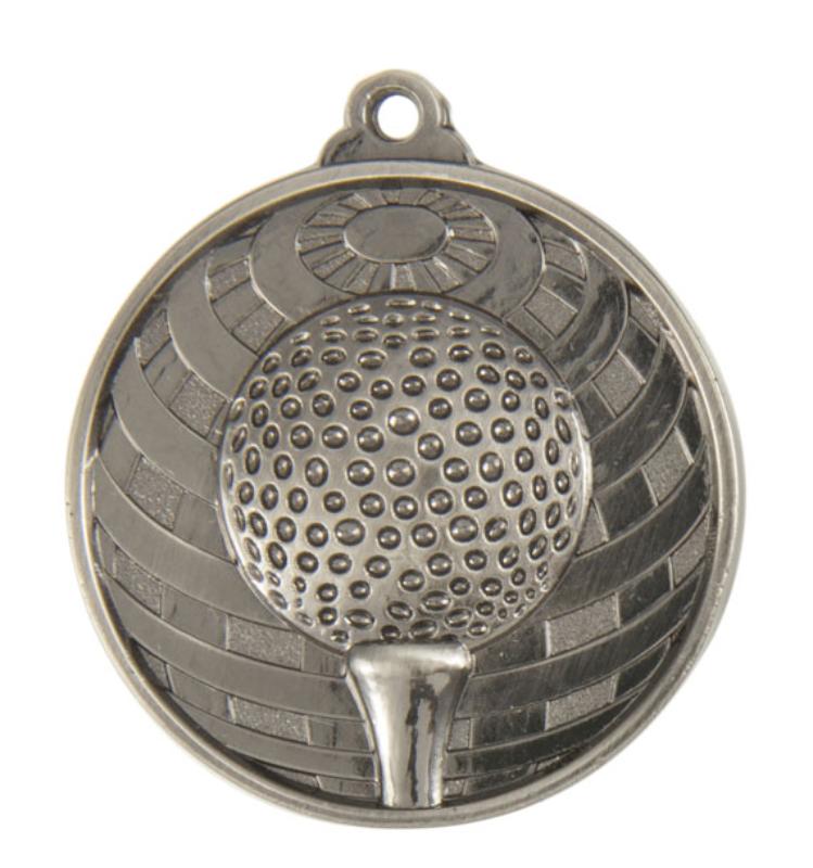 1073-10S Global Medal-Golf 5cm