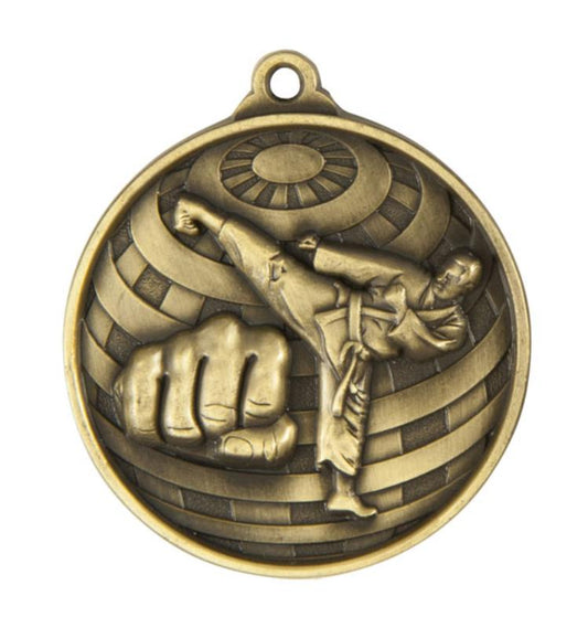1073-11G Global Medal-Martial Arts 5cm