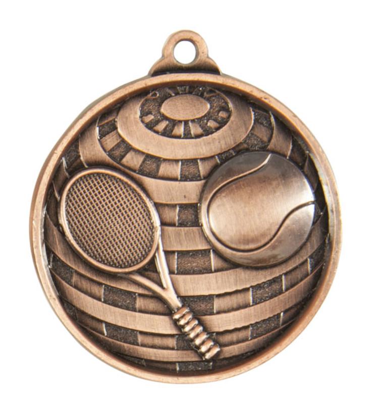 1073-12BR Global Medal-Tennis 5cm